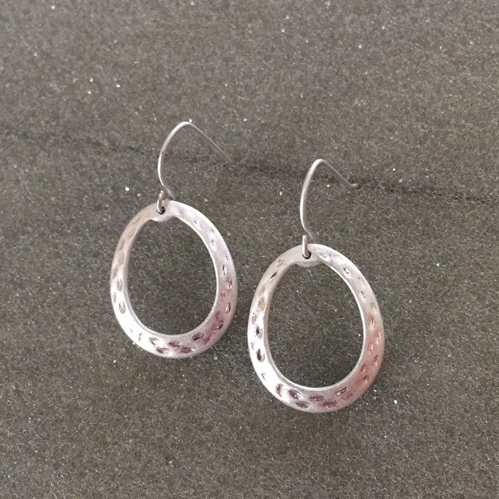 Silver Drop Earrings
